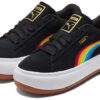 (WMNS) Suede Mayu “Rainbow – Black”