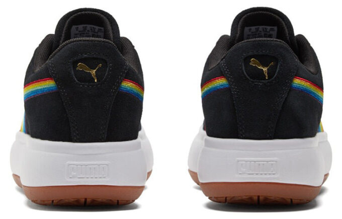 (WMNS) Suede Mayu “Rainbow – Black”
