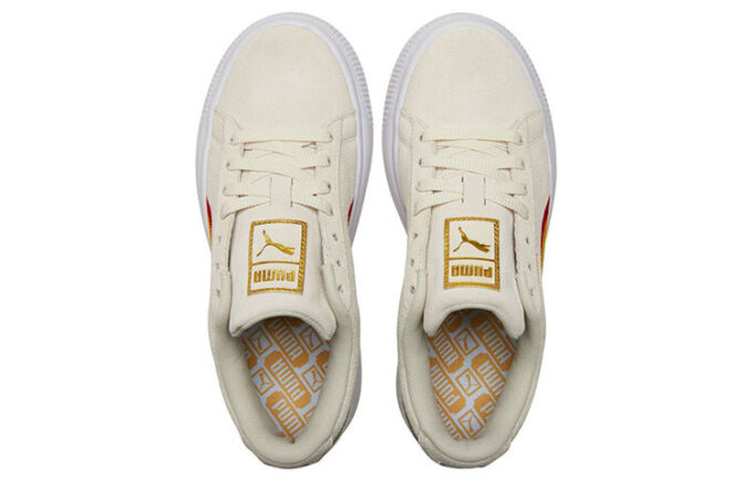 (WMNS) Suede Mayu “Rainbow – Whisper White”