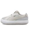 (WMNS) Suede Mayu Raw Low Tops Casual Skateboarding Shoes Gray
