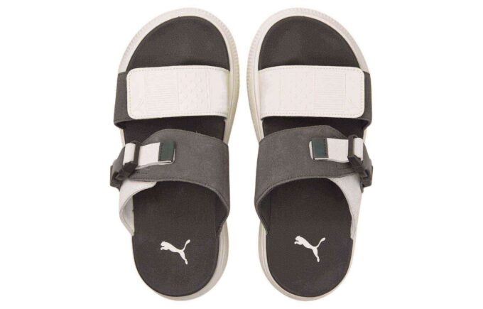 (WMNS) Suede Mayu Sandal “Marshmallow Dark Shadow”