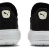 (WMNS) Suede Mayu Slip-On Canvas “Black White”