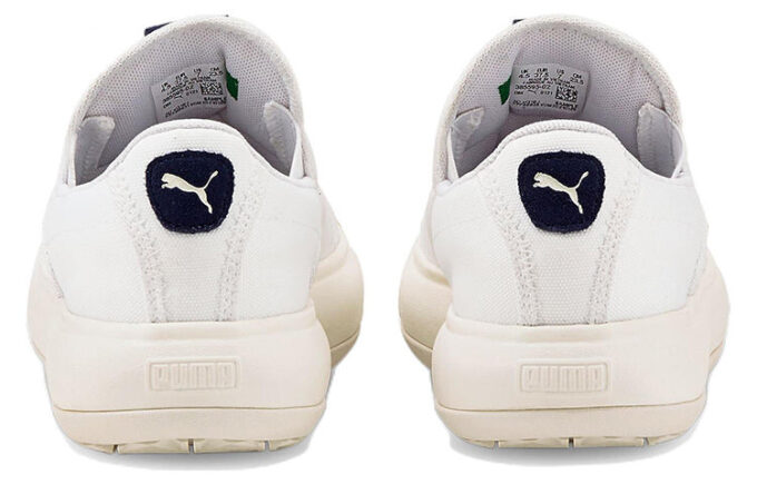 (WMNS) Suede Mayu Slip-On Canvas “White Marshmallow”