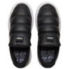 (WMNS) Suede Mayu Slip-on Shoes Black/White