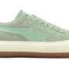 (WMNS) Suede Mayu Sneakers “Green Cream White”