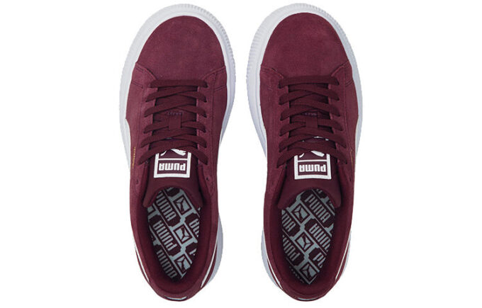 (WMNS) Suede Mayu Sneakers Purple/Red