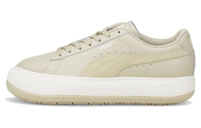 (WMNS) Suede Mayu Tonal Low Tops Casual Skateboarding Shoes Khaki
