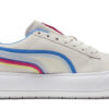 (WMNS) Suede Mayu Triplex Tech “Creamwhite Blue Red”