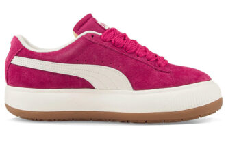 (WMNS) Suede Mayu Up “Wine Red Creamwhite”
