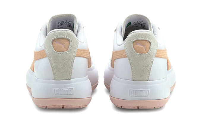 (WMNS) Suede Mayu White Orange