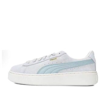(WMNS) Suede Platform Core “Grey Blue”