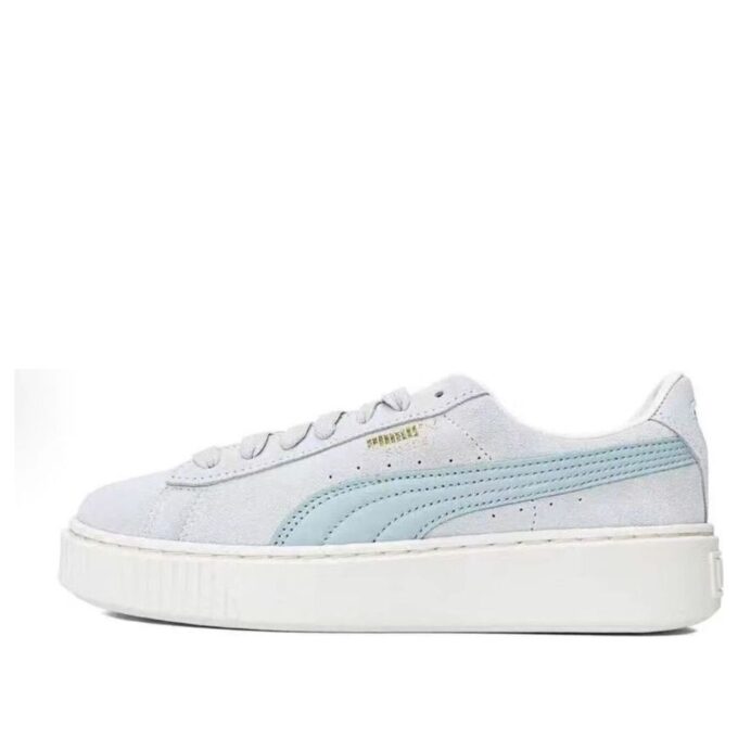 (WMNS) Suede Platform Core “Grey Blue”