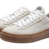 (WMNS) Suede Platform Core L “Whisper White”