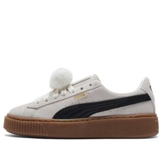 (WMNS) Suede Platform “Cream White”