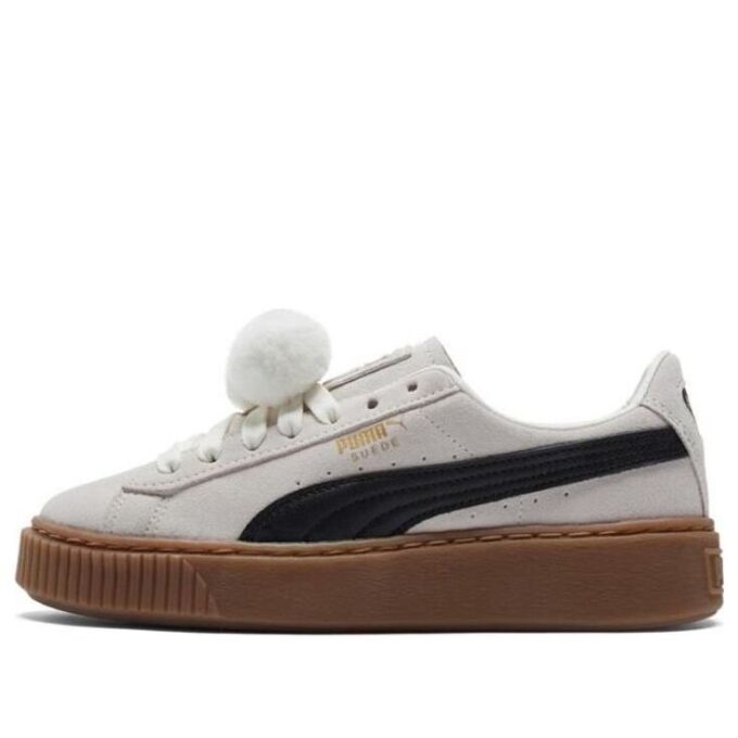 (WMNS) Suede Platform “Cream White”