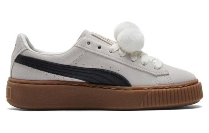 (WMNS) Suede Platform “Cream White”