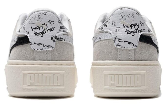 (WMNS) Suede Platform Draw “Grey White”