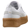 (WMNS) Suede Platform Leather Sneaker “White”
