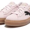(WMNS) Suede Platform Shoes “Pink Black Gum”