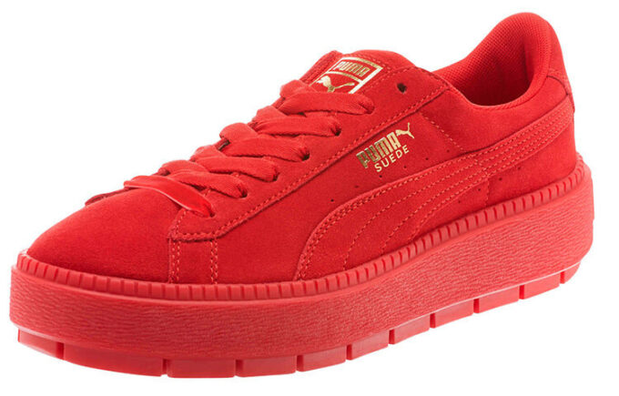 (WMNS) Suede Platform Trace “Valentines Day”