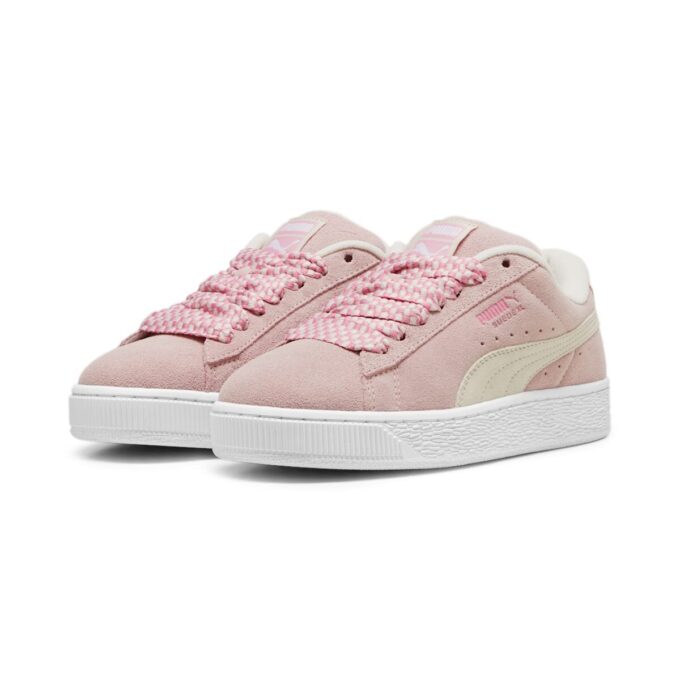 (WMNS) Suede XL Lace “Mauve Mist White”