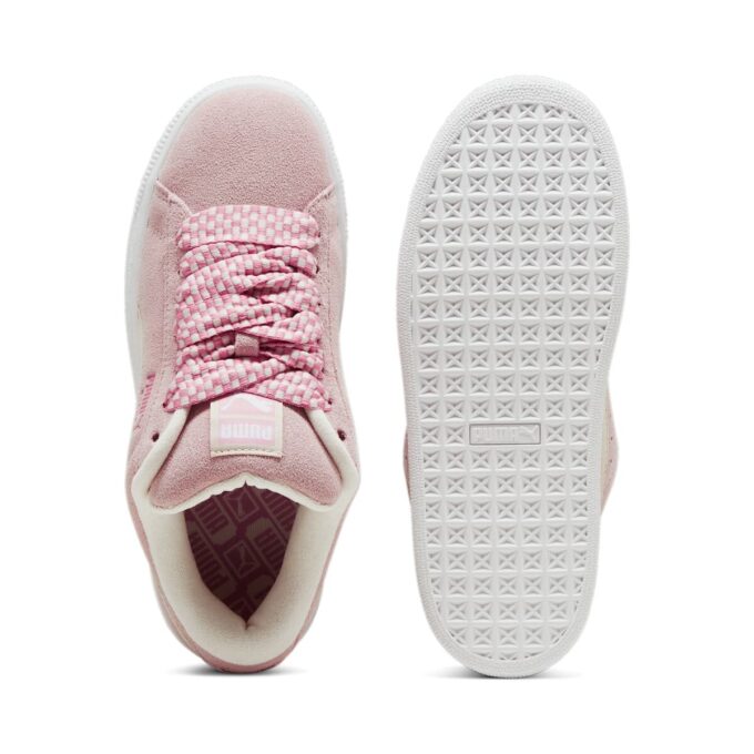 (WMNS) Suede XL Lace “Mauve Mist White”