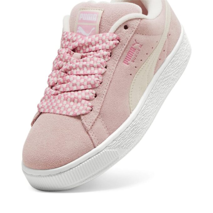 (WMNS) Suede XL Lace “Mauve Mist White”