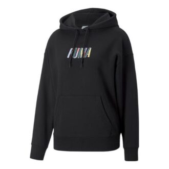 (WMNS) SWxP Graphic Hoodie “Black”