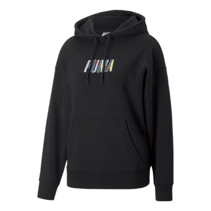 (WMNS) SWxP Graphic Hoodie “Black”