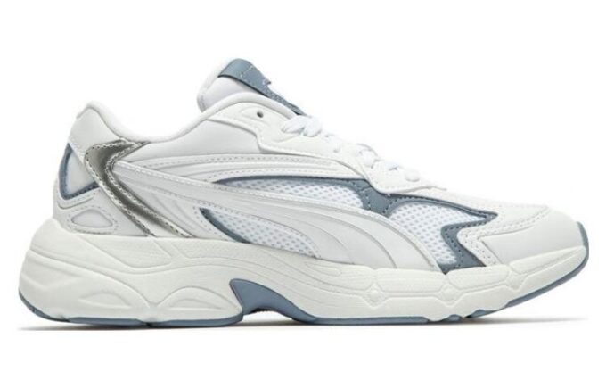 (WMNS) Teveris Nitro Metallic “White Blue”