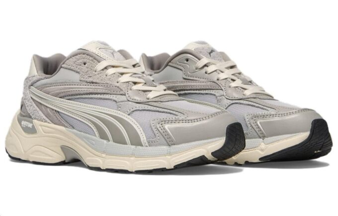 (WMNS) Teveris Nitro Tonal Sneakers “Ash Grey Silver”