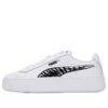 (WMNS) Vikky Stacked L Sketch Sneakers White/Black