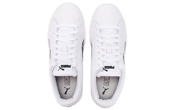 (WMNS) Vikky Stacked L Sketch Sneakers White/Black
