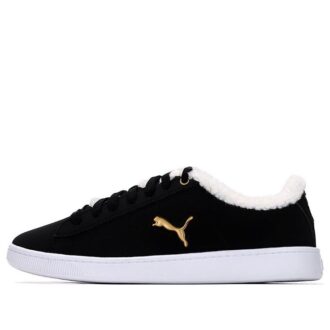 (WMNS) Vikky v2 Cat Teddy Sneakers Black