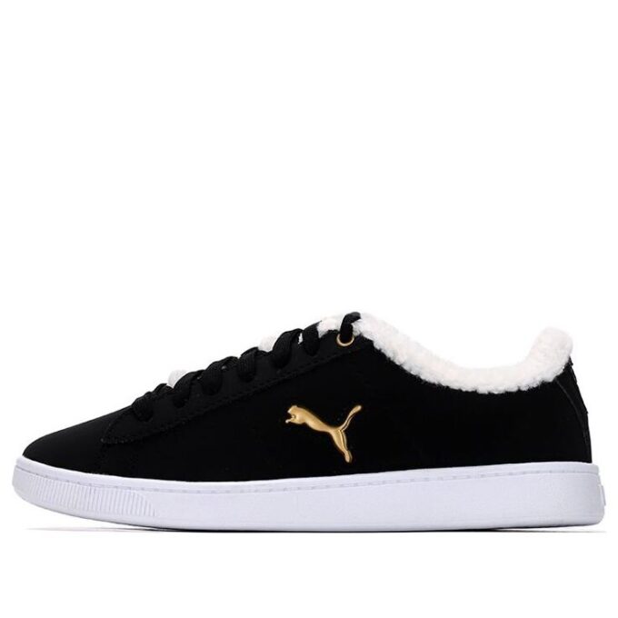 (WMNS) Vikky v2 Cat Teddy Sneakers Black