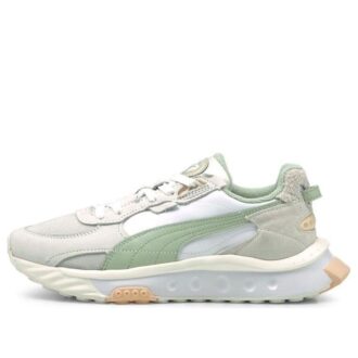 (WMNS) Wild Rider PRM White Grey Green