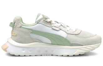 (WMNS) Wild Rider PRM White Grey Green