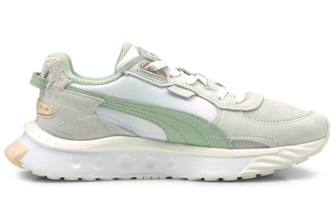 (WMNS) Wild Rider PRM White Grey Green