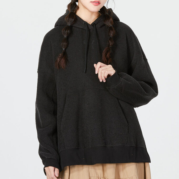 (WMNS) Winterized Hoodie “Black”
