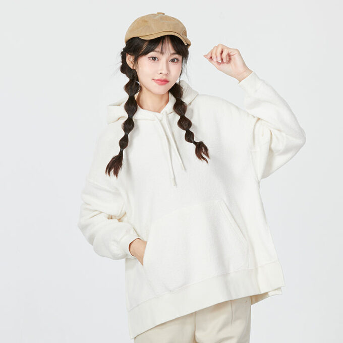 (WMNS) Winterized Hoodie “White”