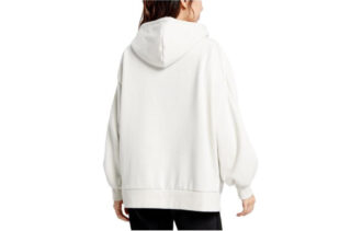 (WMNS) Word Logo Hoodie “White”