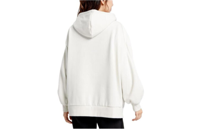 (WMNS) Word Logo Hoodie “White”