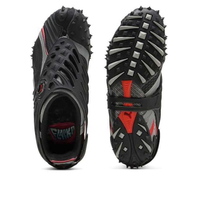 (WMNS) x A$AP Rocky Mostro Gabbia Leather ” Black Silver”