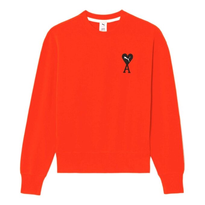 (WMNS) X AMI Sweatshirt “Orange”
