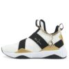 (WMNS) x Baby Phat Defy Mid “White Black Gold”
