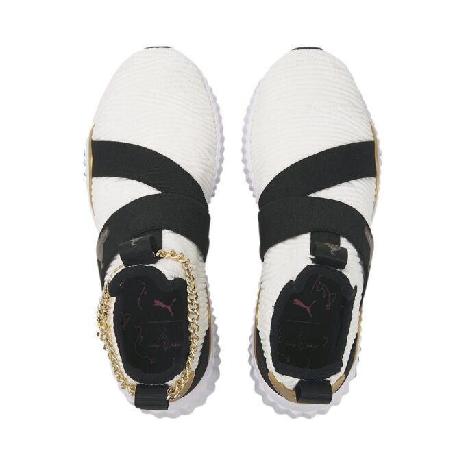 (WMNS) x Baby Phat Defy Mid “White Black Gold”