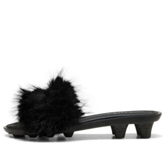 (WMNS) x FENTY Cat Cleat Sandals “Chic Fur Black”