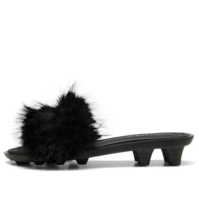 (WMNS) x FENTY Cat Cleat Sandals “Chic Fur Black”