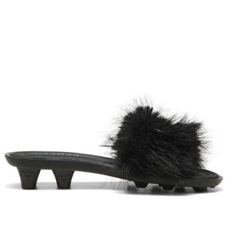 (WMNS) x FENTY Cat Cleat Sandals “Chic Fur Black”