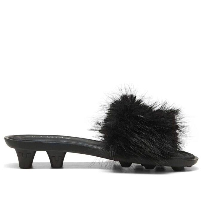 (WMNS) x FENTY Cat Cleat Sandals “Chic Fur Black”